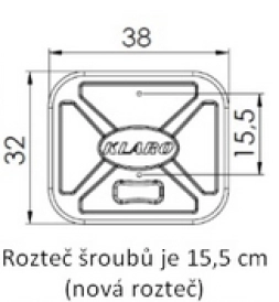 Víko 80 l žluté - nožní otevírání (nový typ)