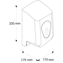 Zásobník na ručníky v roli TOP ROLL MINI