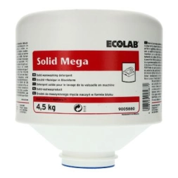 SOLID MEGA 4,5 kg (pevný mycí prostředek, pro středně tvrdou vodu, s chlorem)